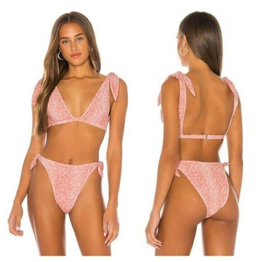 Tularosa Maryjane Top and Bottom - Rosy Python